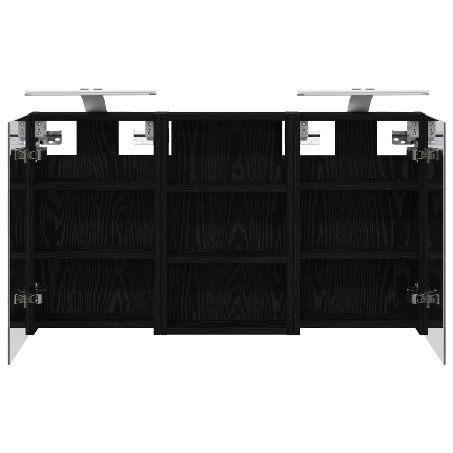 Set di Armadi da Bagno con lo scaffale 3 pcs 90 x 10,5 x 50 cm