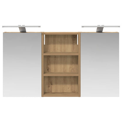 Set di Armadi da Bagno con lo scaffale 3 pcs 90 x 10,5 x 50 cm