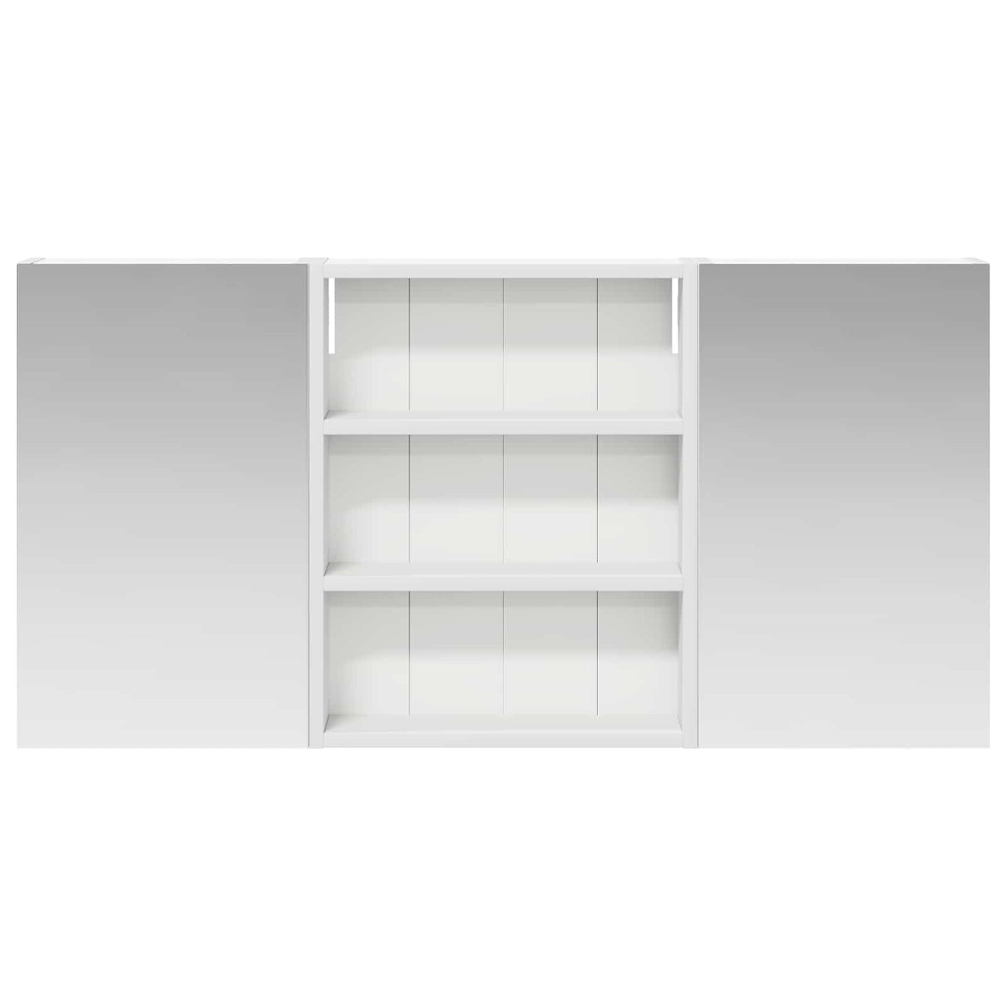 Set di Armadi da Bagno con lo scaffale 3 pcs 100 x 10,5 x 50 cm | homemem39
