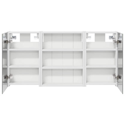 Set di Armadi da Bagno con lo scaffale 3 pcs 100 x 10,5 x 50 cm | homemem39