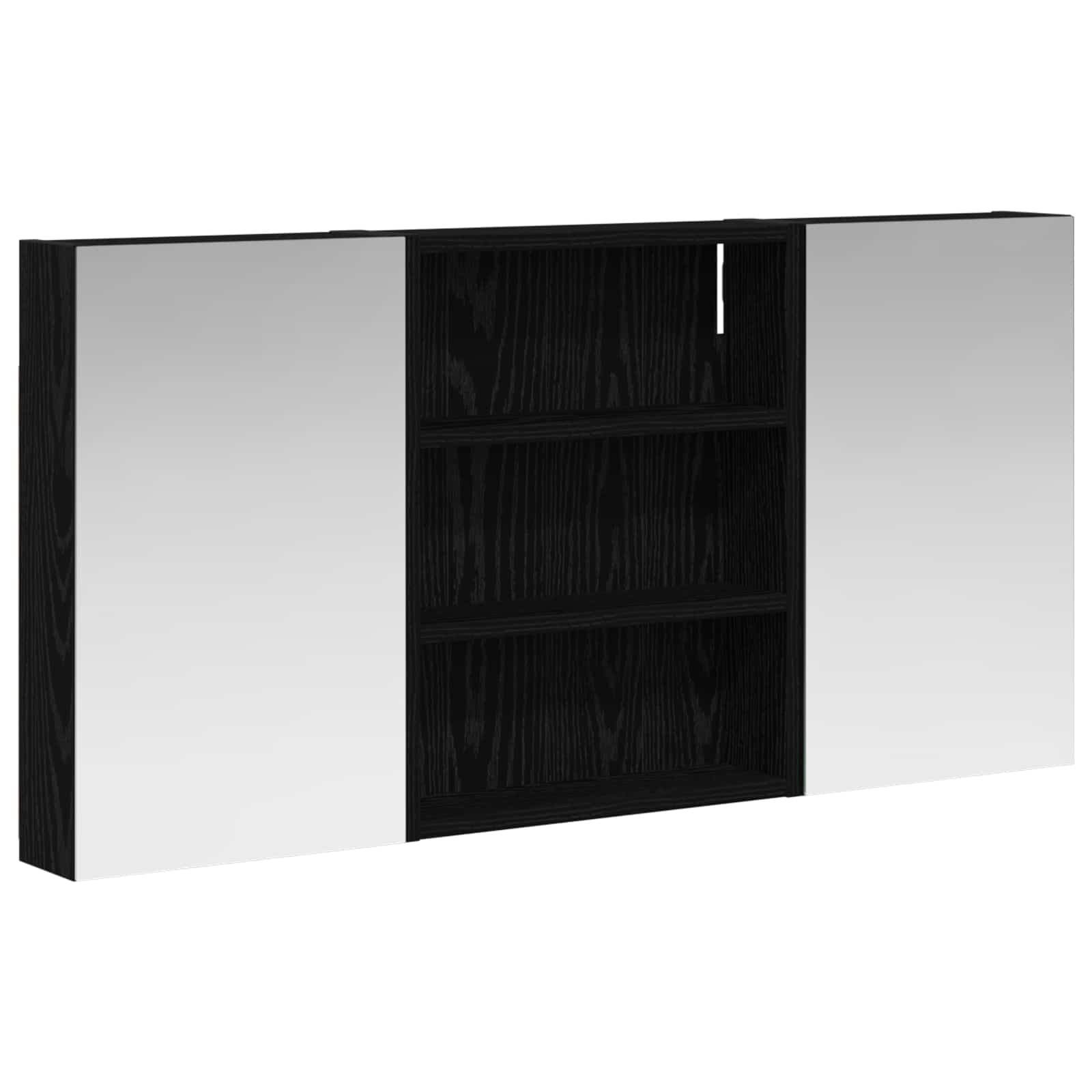 Set di Armadi da Bagno con lo scaffale 3 pcs 100 x 10,5 x 50 cm | homemem39
