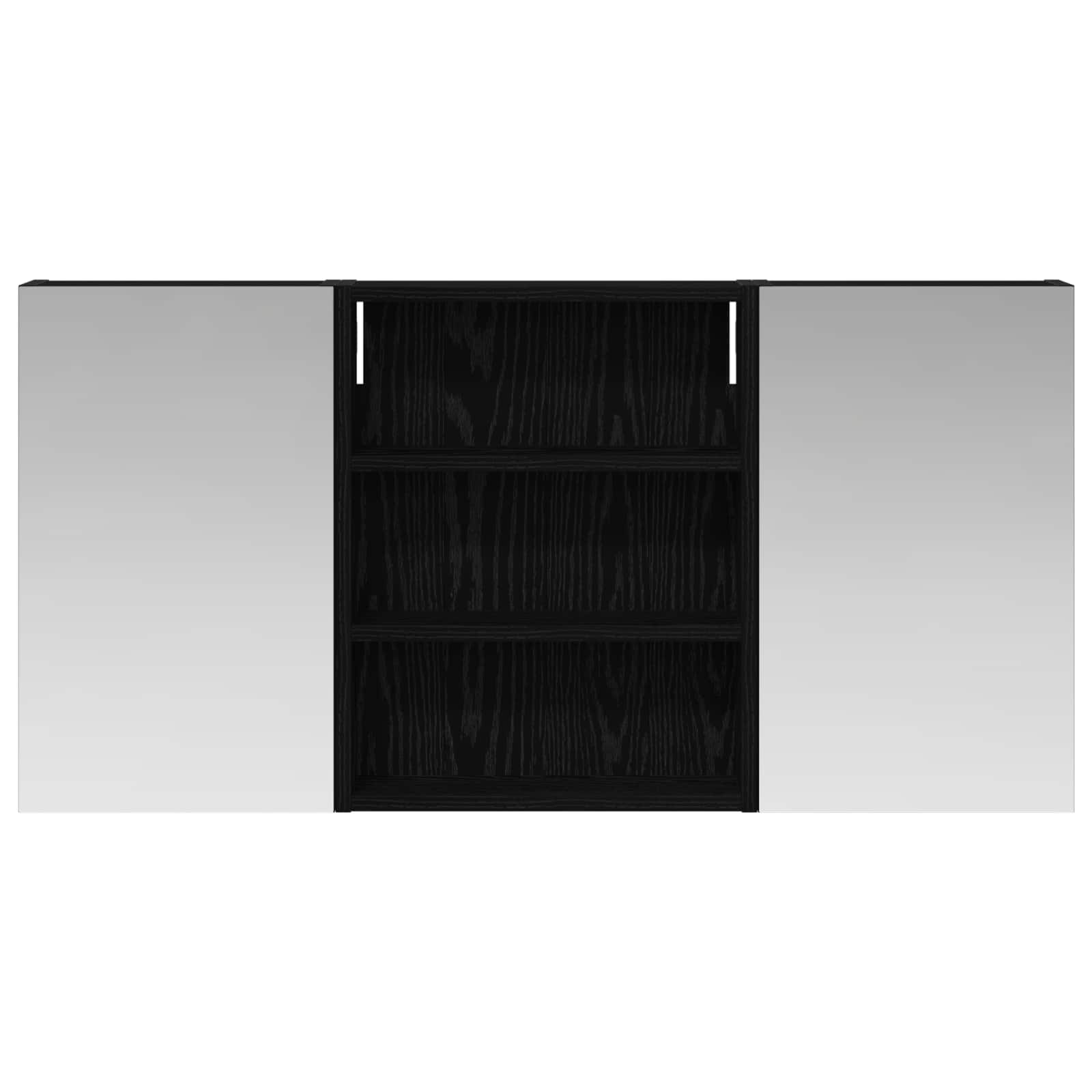 Set di Armadi da Bagno con lo scaffale 3 pcs 100 x 10,5 x 50 cm | homemem39