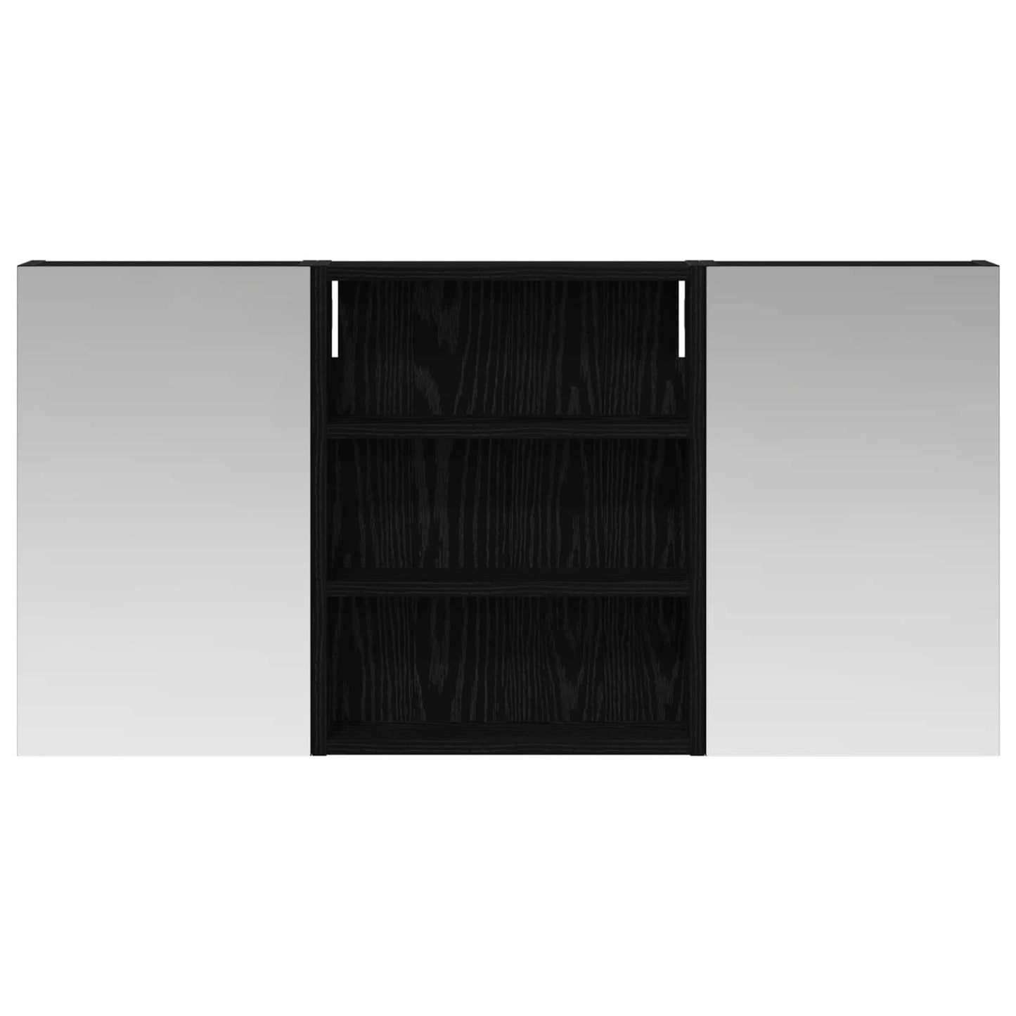 Set di Armadi da Bagno con lo scaffale 3 pcs 100 x 10,5 x 50 cm