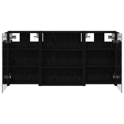 Set di Armadi da Bagno con lo scaffale 3 pcs 100 x 10,5 x 50 cm | homemem39