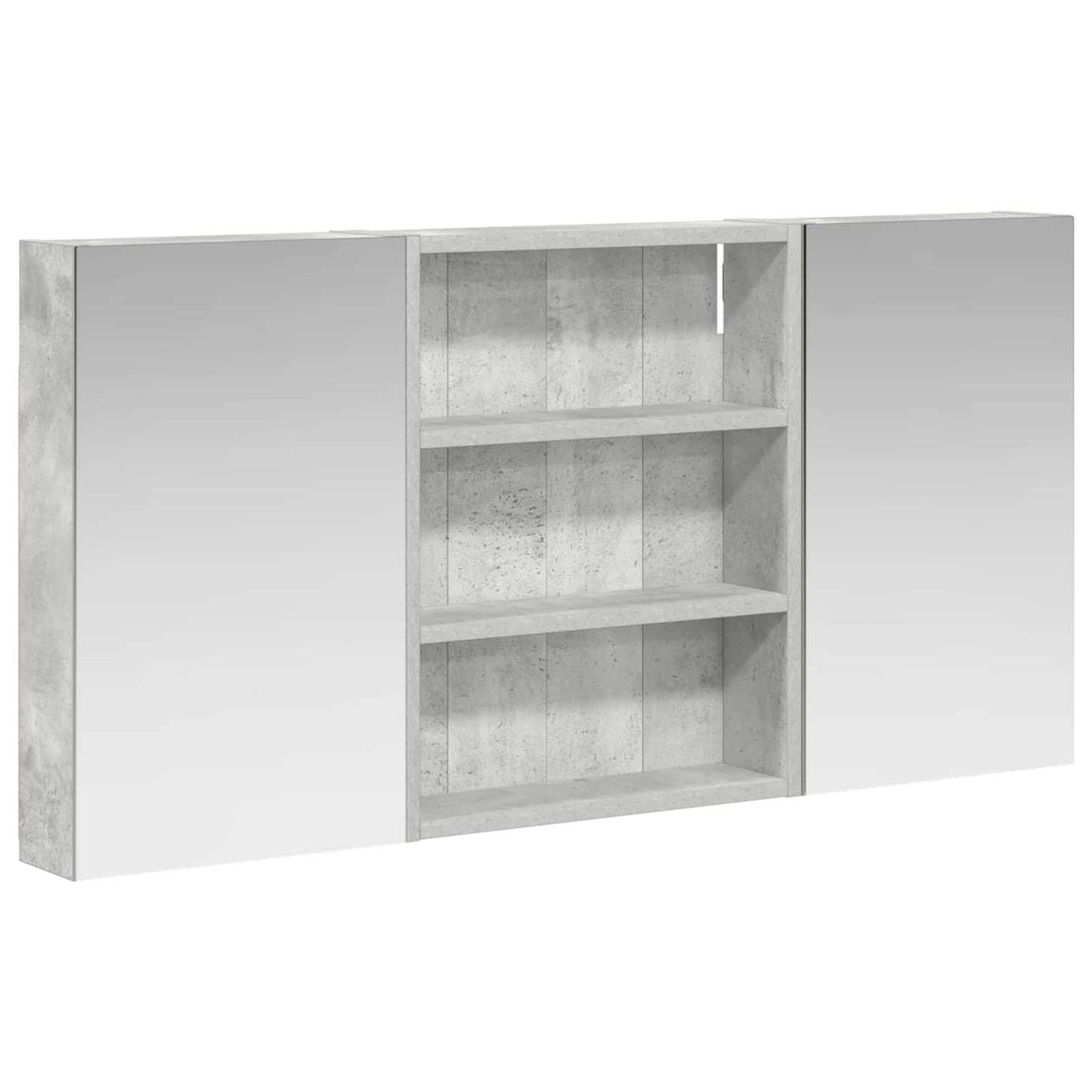 Set di Armadi da Bagno con lo scaffale 3 pcs 100 x 10,5 x 50 cm | homemem39