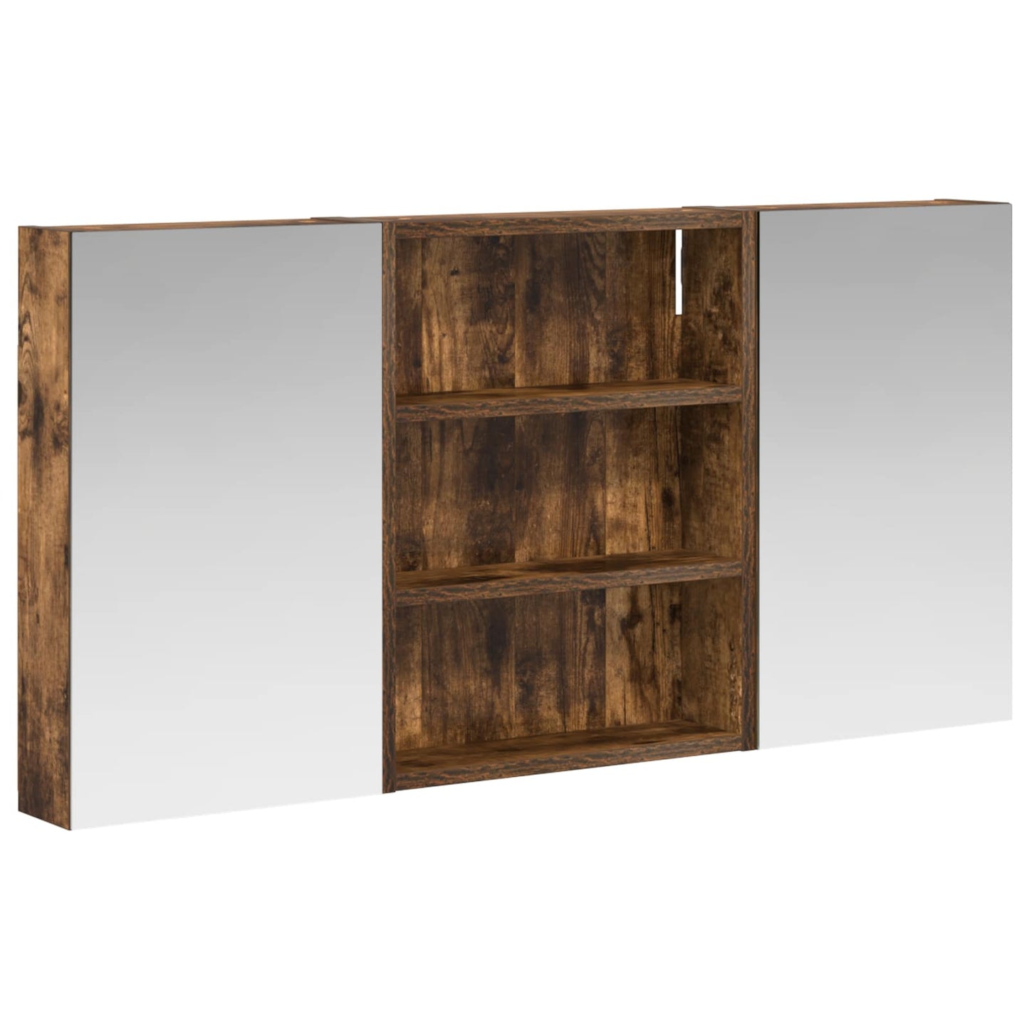 Set di Armadi da Bagno con lo scaffale 3 pcs 100 x 10,5 x 50 cm