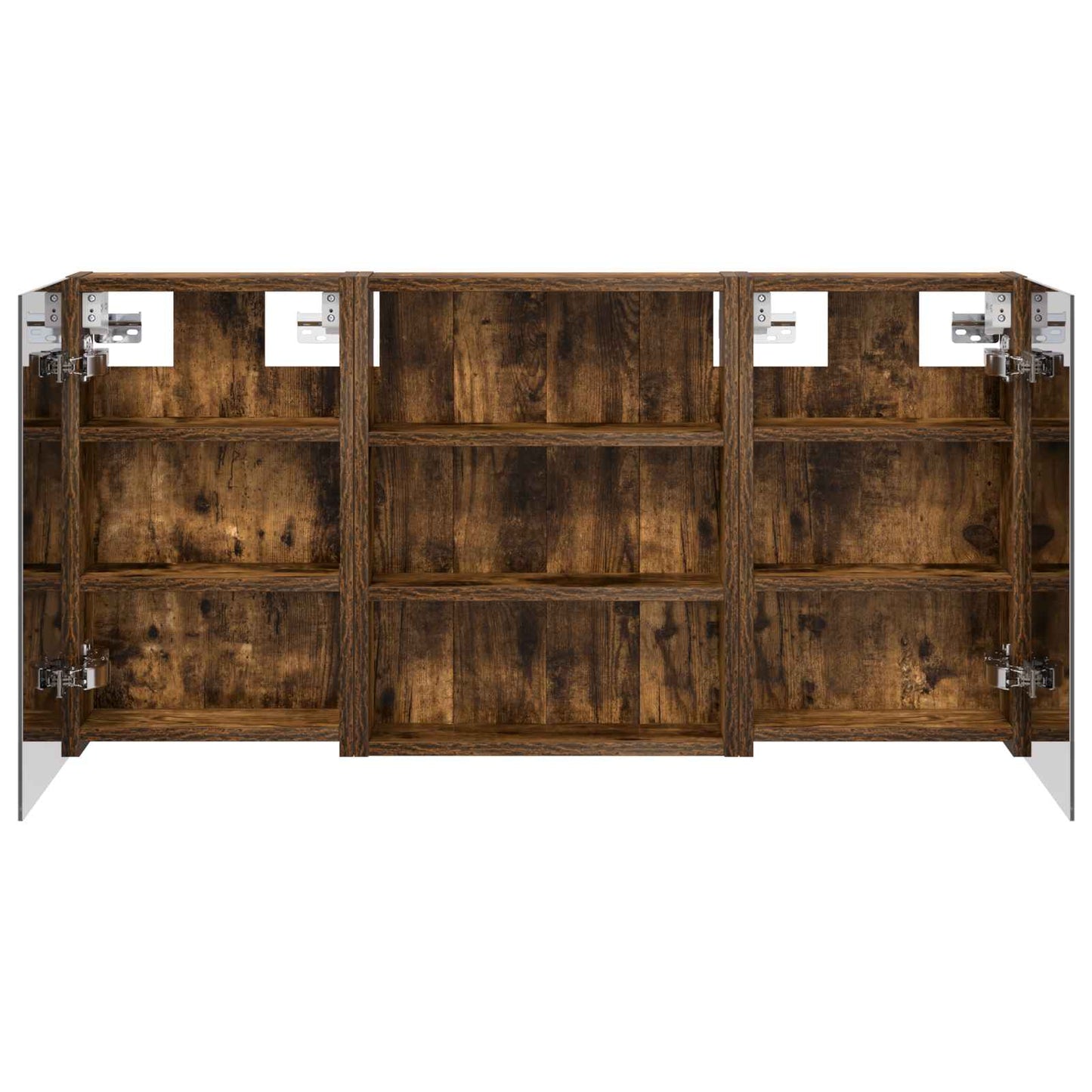 Set di Armadi da Bagno con lo scaffale 3 pcs 100 x 10,5 x 50 cm | homemem39