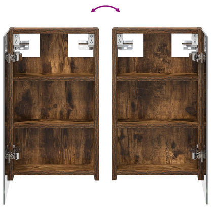 Set di Armadi da Bagno con lo scaffale 3 pcs 100 x 10,5 x 50 cm
