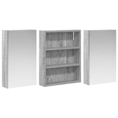 Set di Armadi da Bagno 3 pz 100 x 10,5 x 50 cm | homemem39