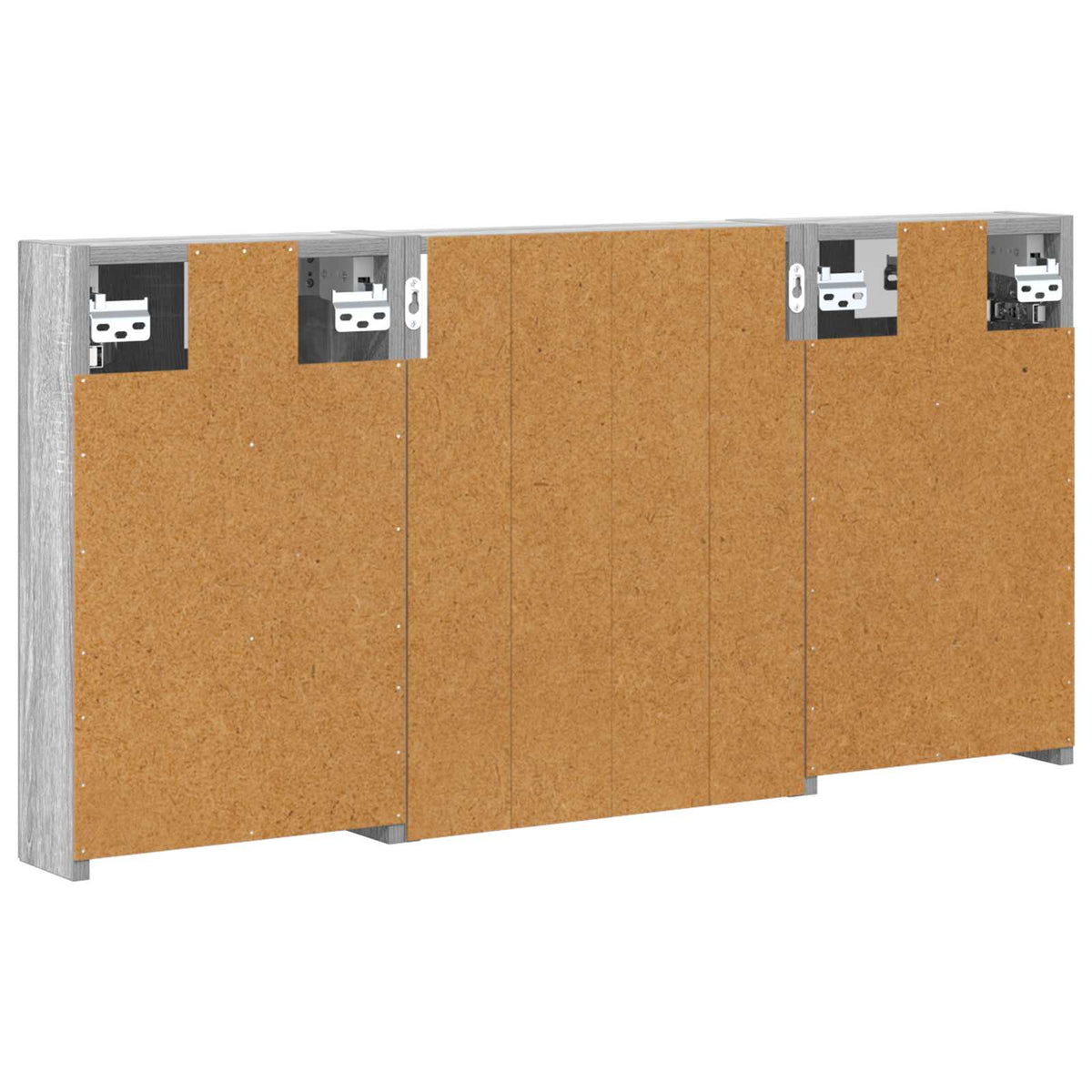 Set di Armadi da Bagno 3 pz 100 x 10,5 x 50 cm | homemem39