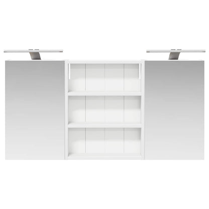 Set di Armadi da Bagno con lo scaffale 3 pcs 100 x 10,5 x 50 cm | homemem39