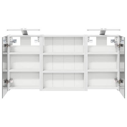 Set di Armadi da Bagno con lo scaffale 3 pcs 100 x 10,5 x 50 cm | homemem39