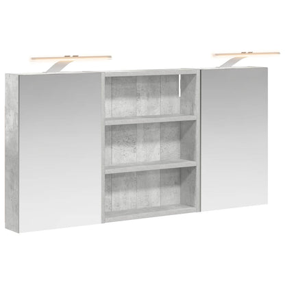 Set di Armadi da Bagno con lo scaffale 3 pcs 100 x 10,5 x 50 cm | homemem39