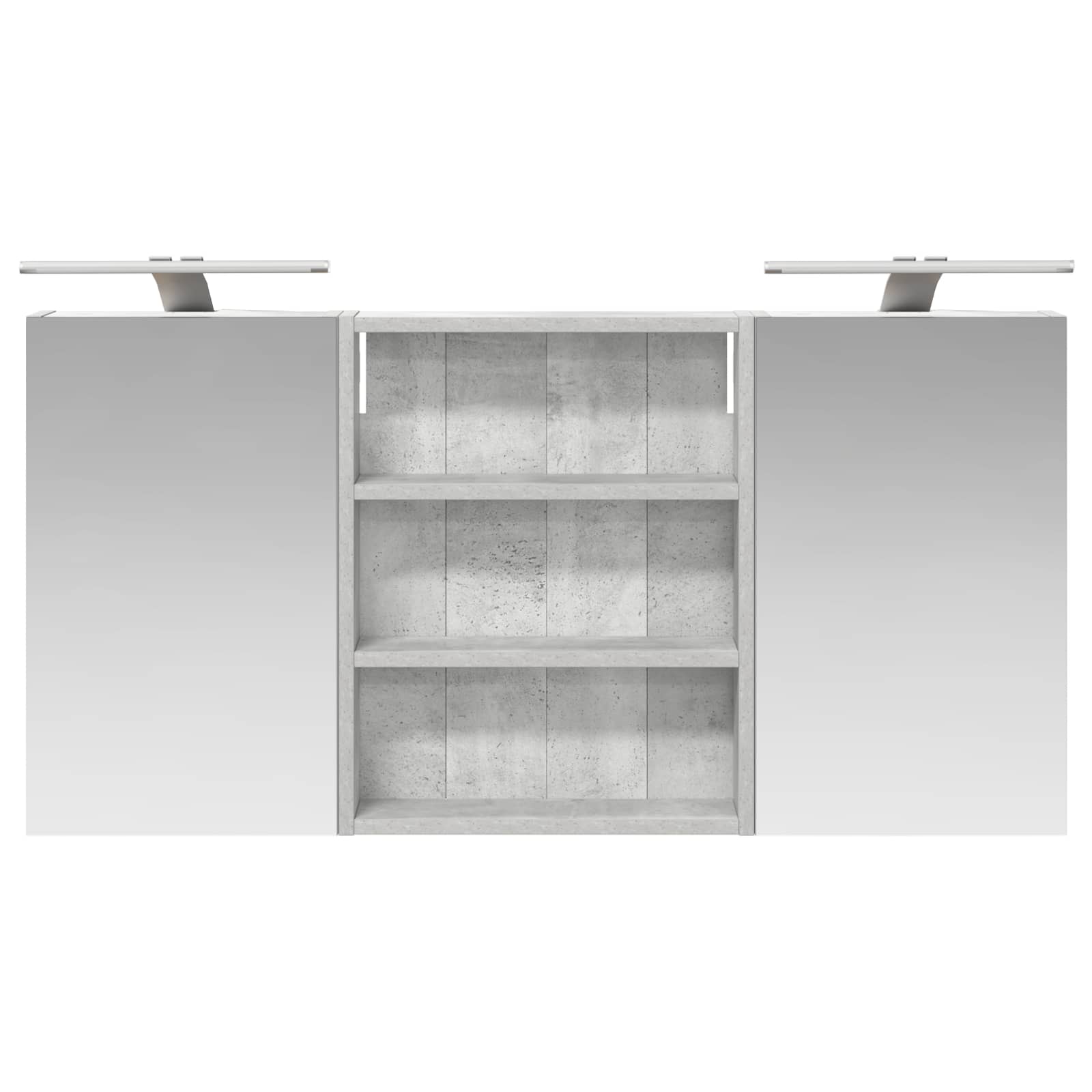 Set di Armadi da Bagno con lo scaffale 3 pcs 100 x 10,5 x 50 cm | homemem39