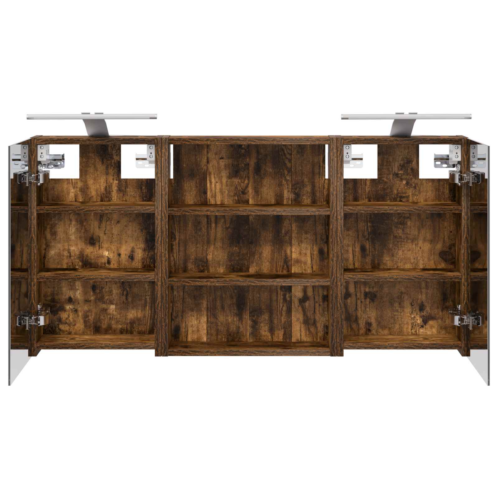 Set di Armadi da Bagno con lo scaffale 3 pcs 100 x 10,5 x 50 cm | homemem39
