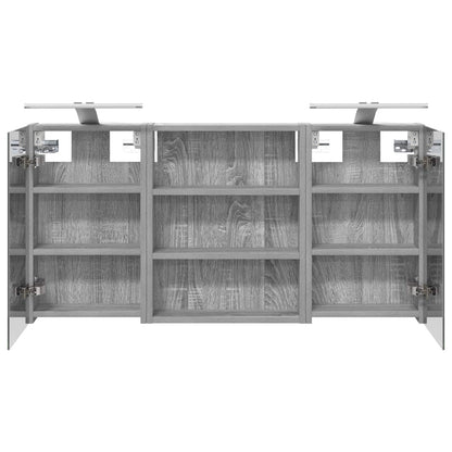 Set di Armadi da Bagno con lo scaffale 3 pcs 100 x 10,5 x 50 cm | homemem39