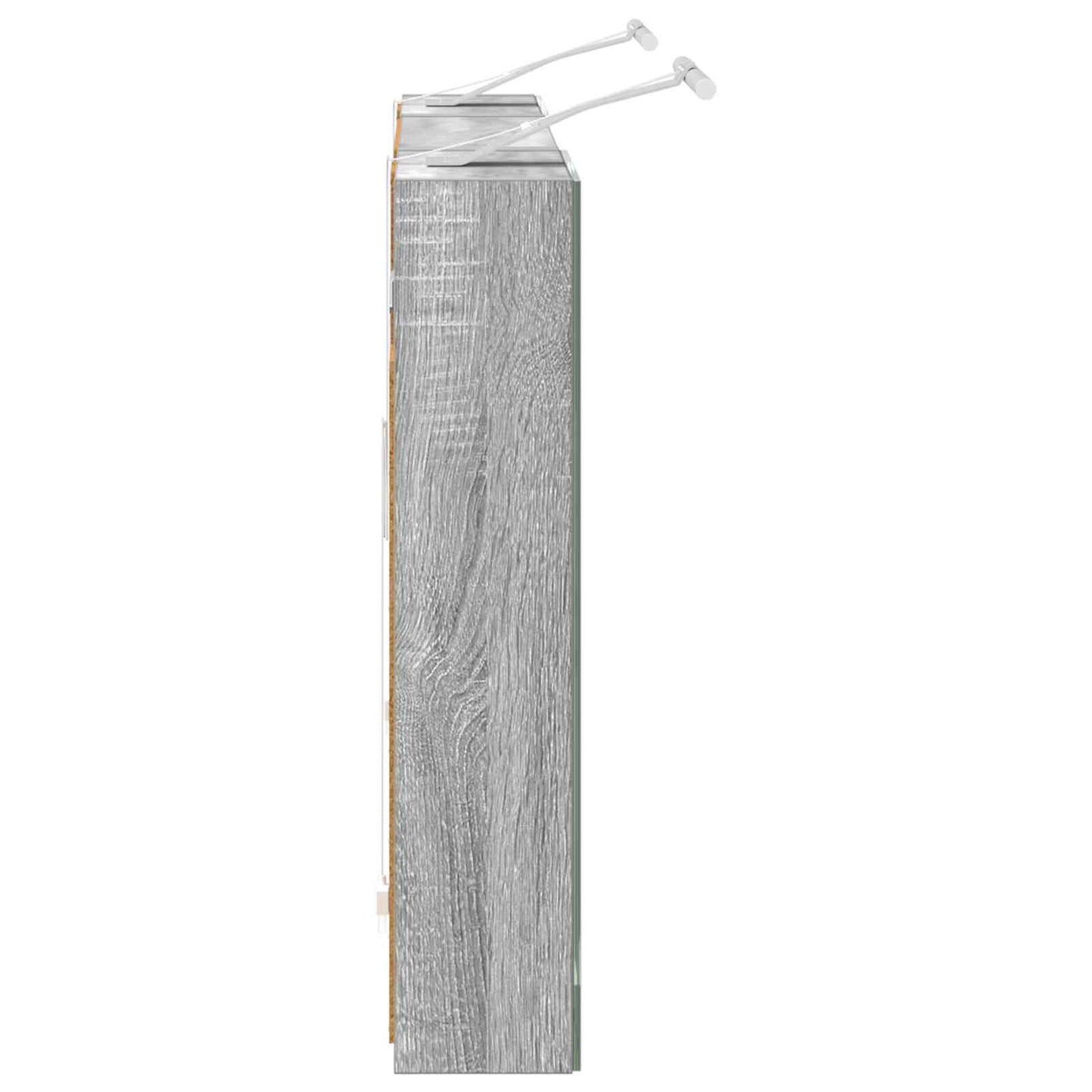 Set di Armadi da Bagno con lo scaffale 3 pcs 100 x 10,5 x 50 cm | homemem39