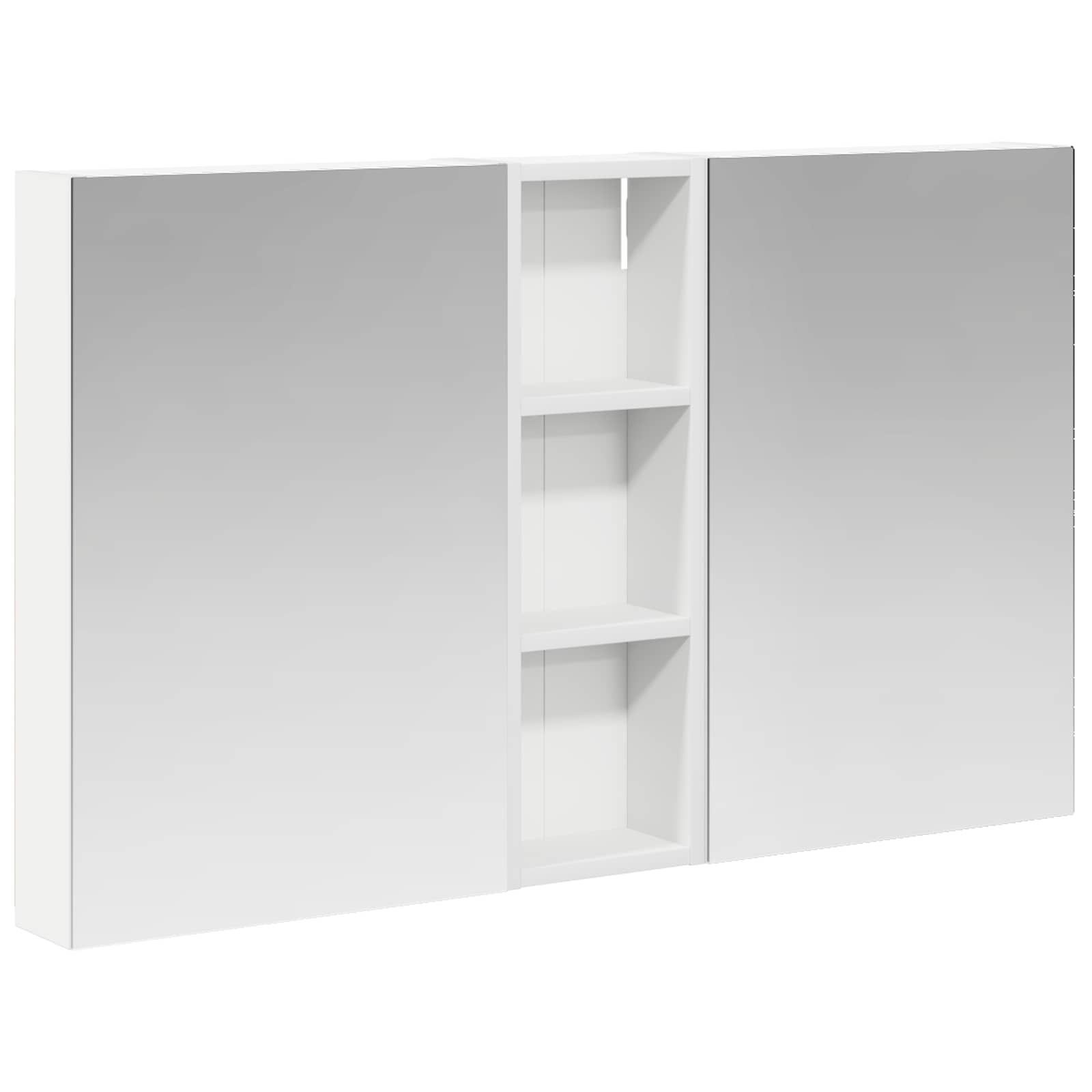 Set di Armadi da Bagno con porta 3 pcs 100 x 10,5 x 60,5 cm | homemem39