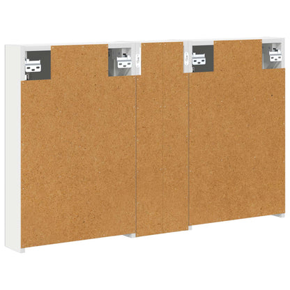 Set di Armadi da Bagno con porta 3 pcs 100 x 10,5 x 60,5 cm | homemem39