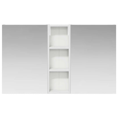 Set di Armadi da Bagno con porta 3 pcs 100 x 10,5 x 60,5 cm | homemem39