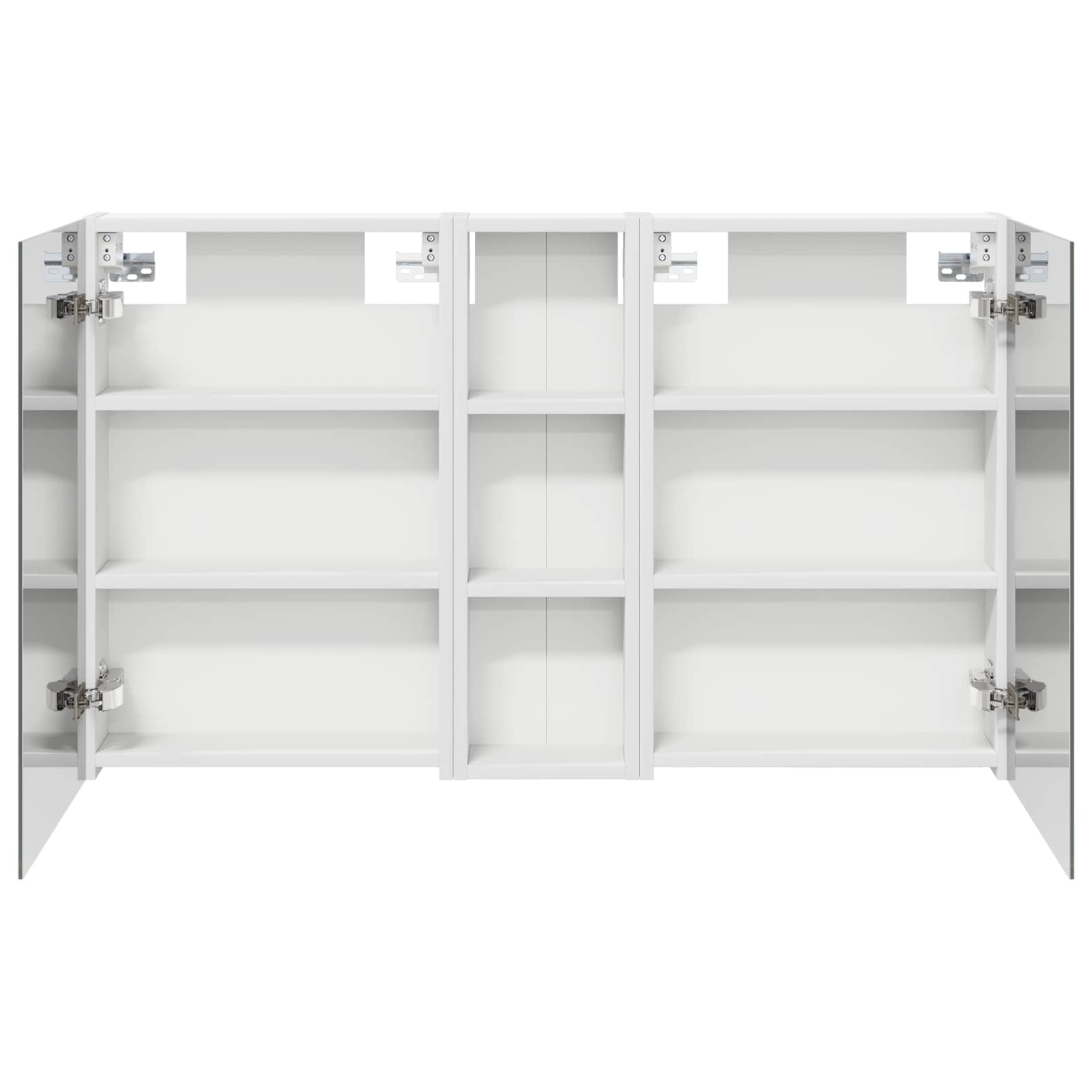 Set di Armadi da Bagno con porta 3 pcs 100 x 10,5 x 60,5 cm | homemem39