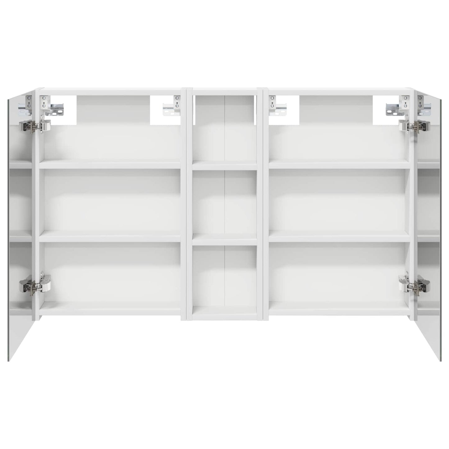 Set di Armadi da Bagno con porta 3 pcs 100 x 10,5 x 60,5 cm