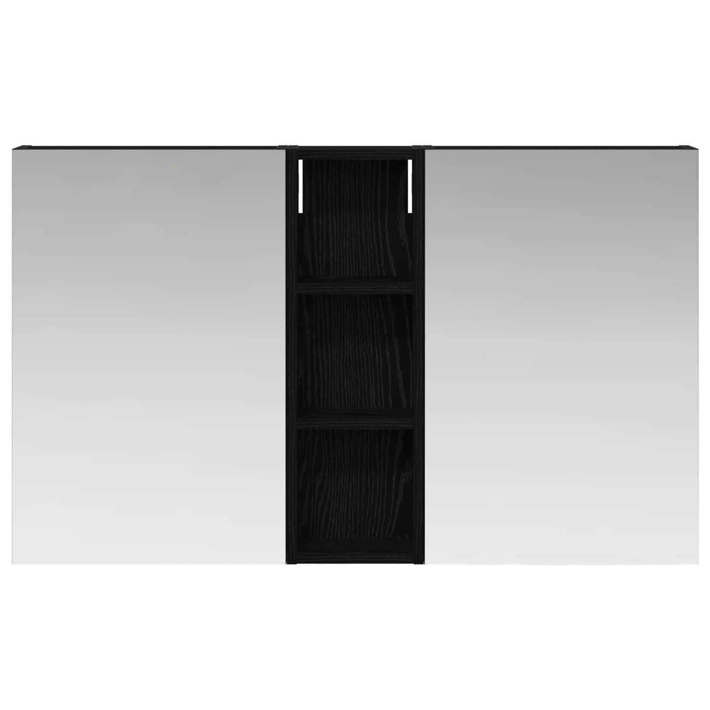 Set di Armadi da Bagno con porta 3 pcs 100 x 10,5 x 60,5 cm | homemem39