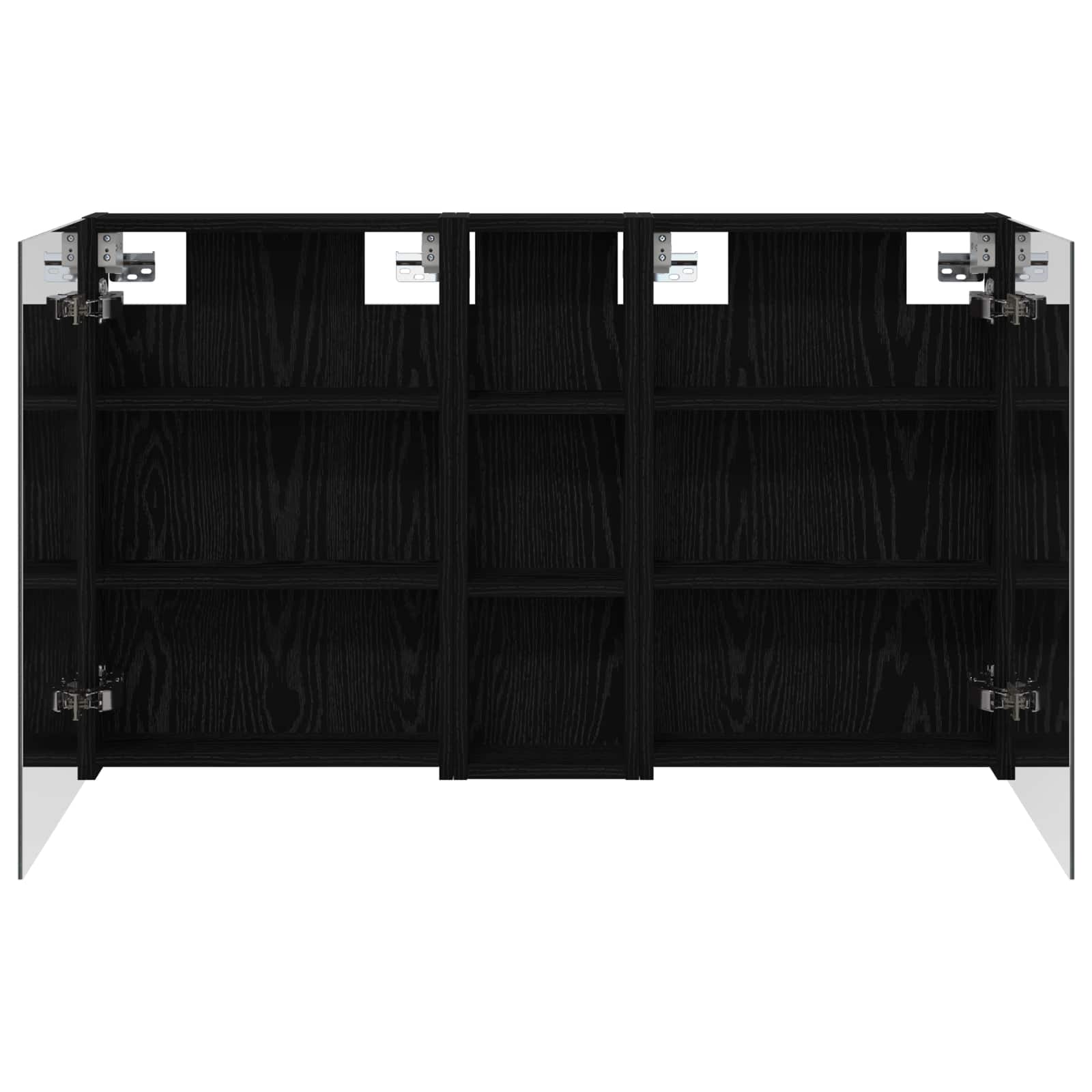 Set di Armadi da Bagno con porta 3 pcs 100 x 10,5 x 60,5 cm | homemem39