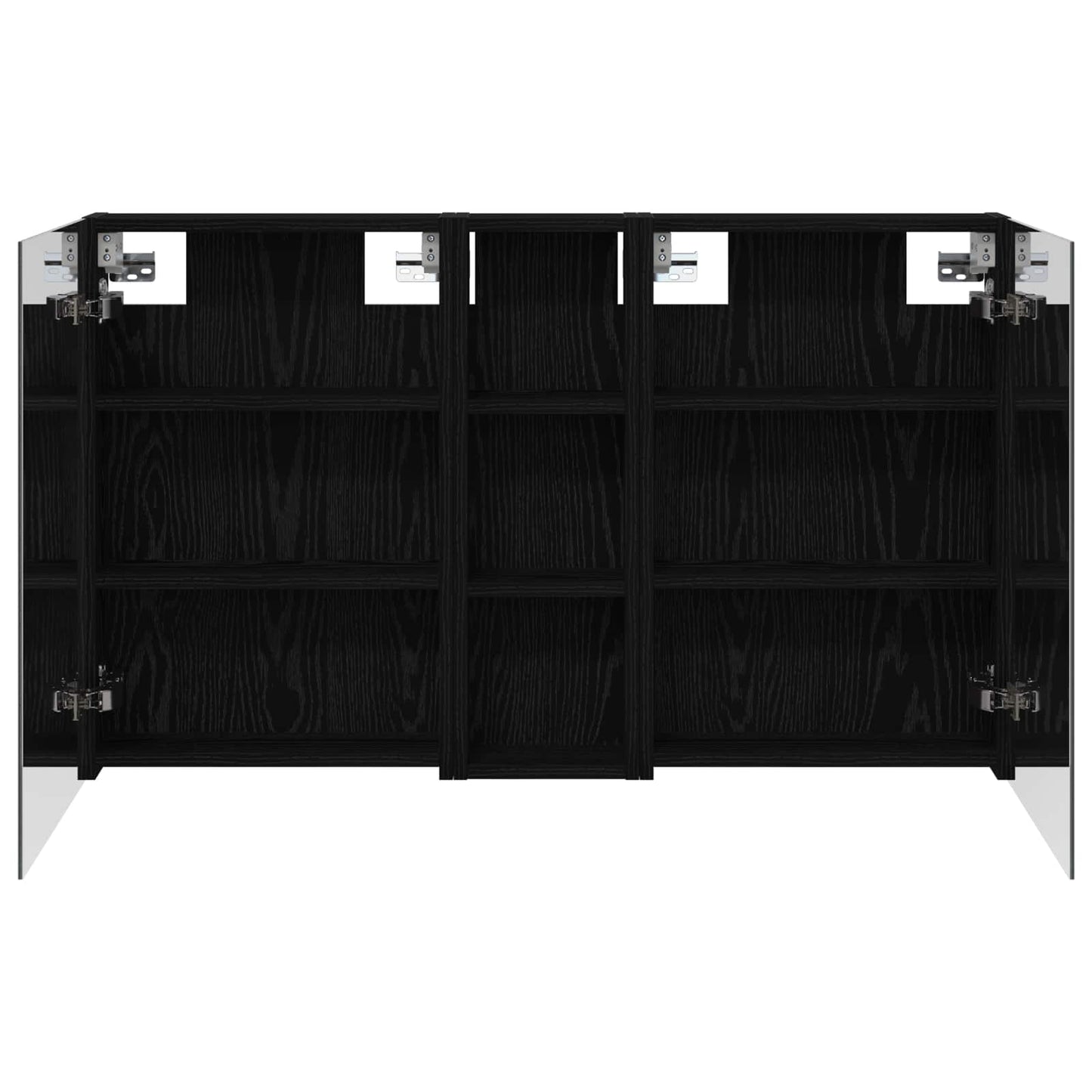 Set di Armadi da Bagno con porta 3 pcs 100 x 10,5 x 60,5 cm