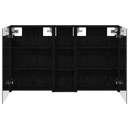 Set di Armadi da Bagno con porta 3 pcs 100 x 10,5 x 60,5 cm
