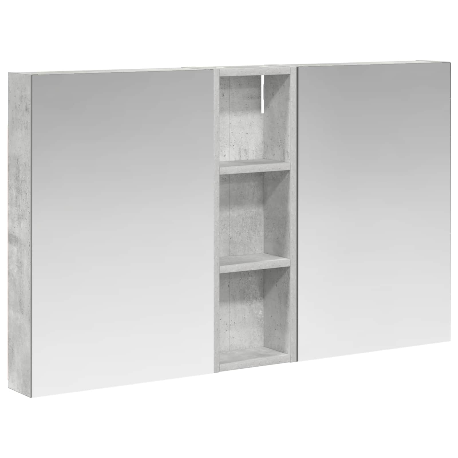 Set di Armadi da Bagno con porta 3 pcs 100 x 10,5 x 60,5 cm | homemem39