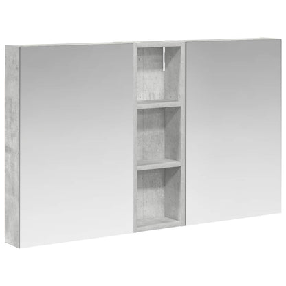 Set di Armadi da Bagno con porta 3 pcs 100 x 10,5 x 60,5 cm | homemem39