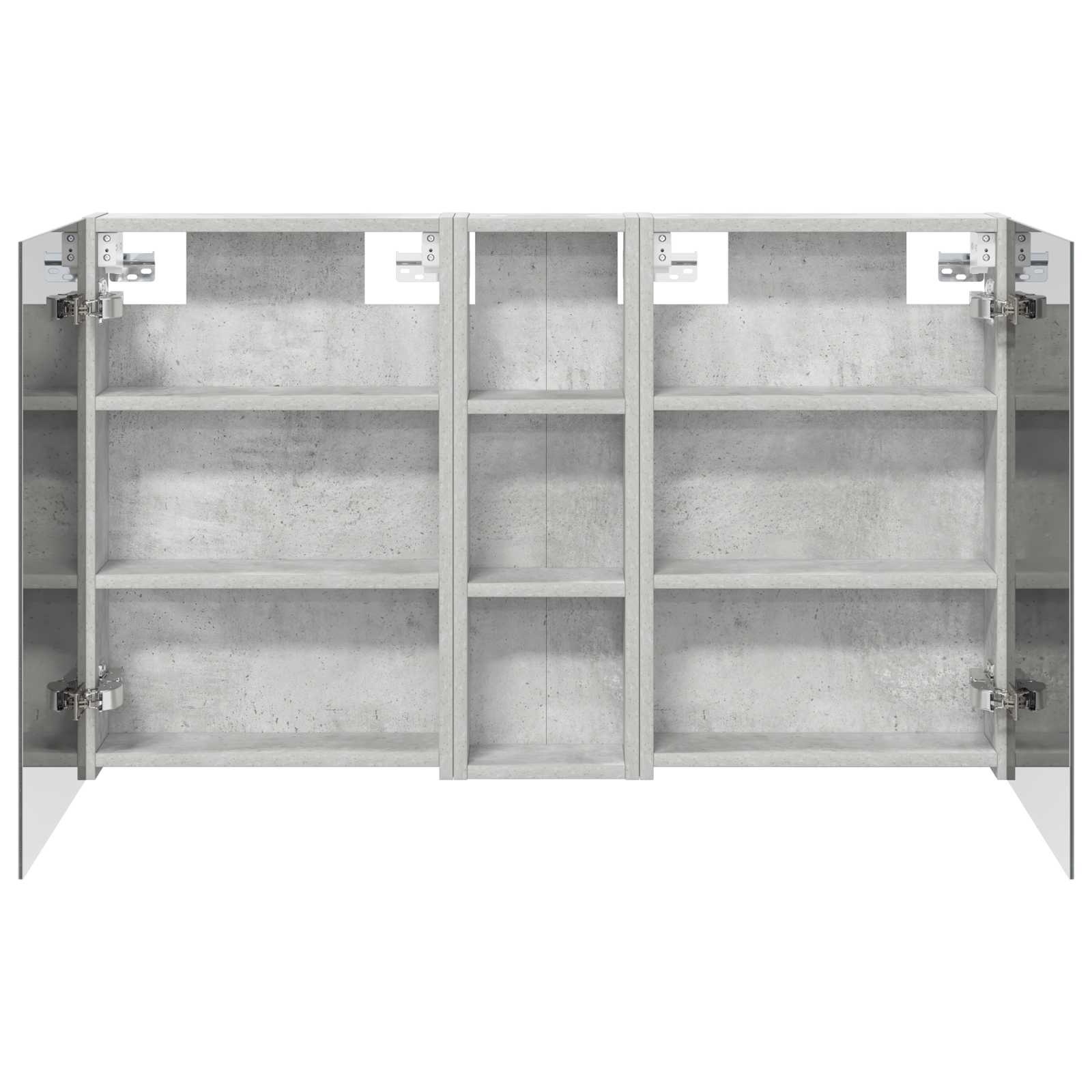 Set di Armadi da Bagno con porta 3 pcs 100 x 10,5 x 60,5 cm | homemem39