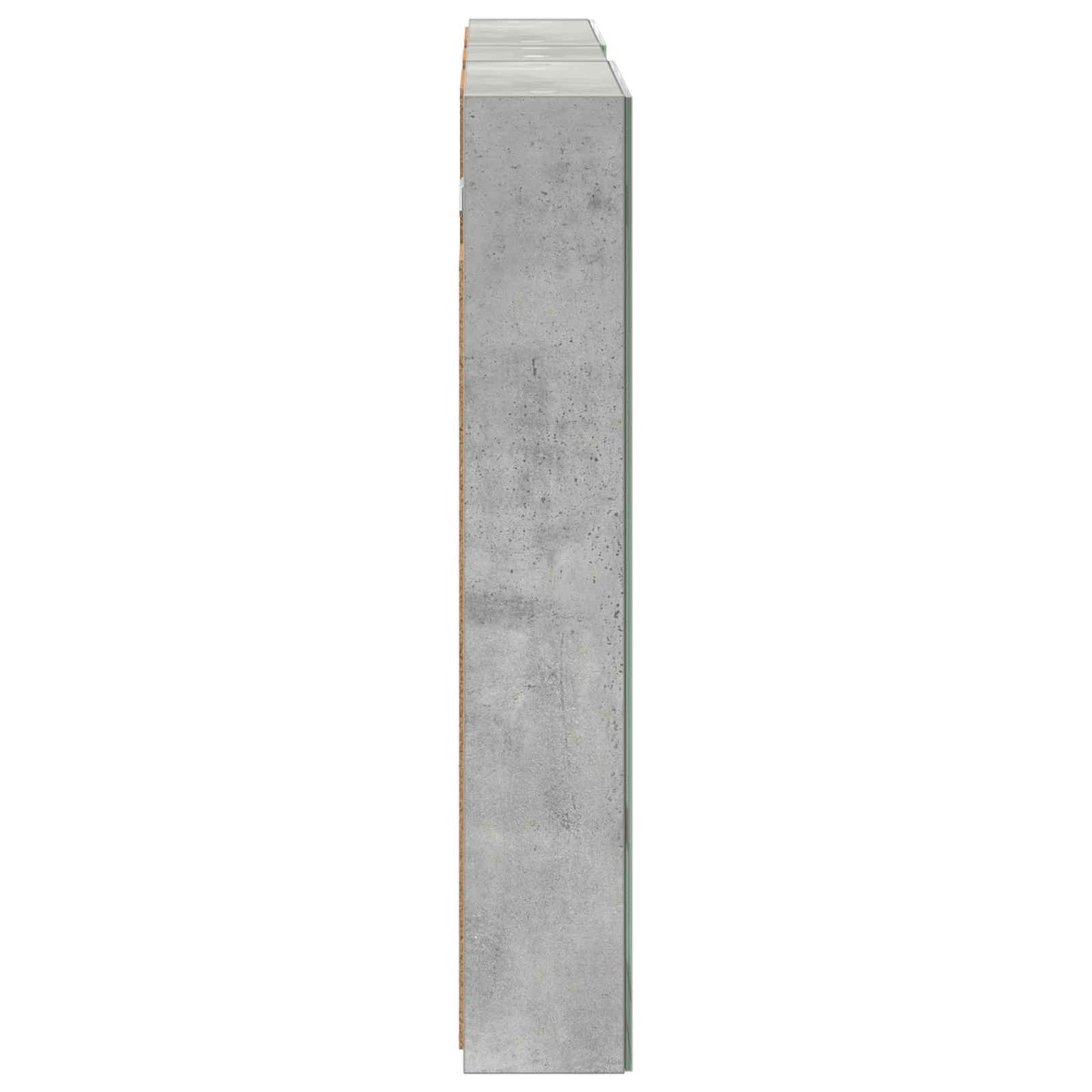 Set di Armadi da Bagno con porta 3 pcs 100 x 10,5 x 60,5 cm