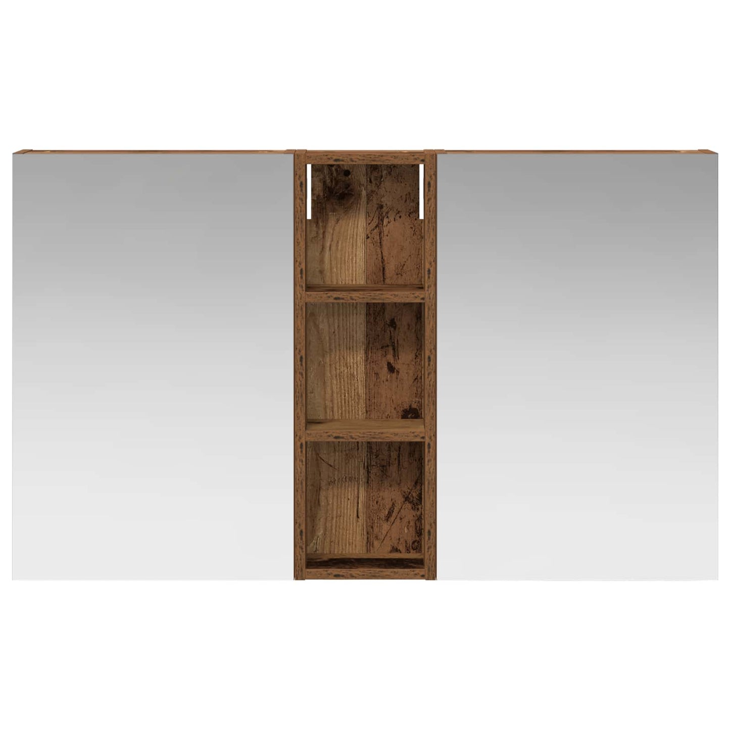 Set di Armadi da Bagno con porta 3 pcs 100 x 10,5 x 60,5 cm