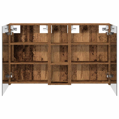 Set di Armadi da Bagno con porta 3 pcs 100 x 10,5 x 60,5 cm | homemem39