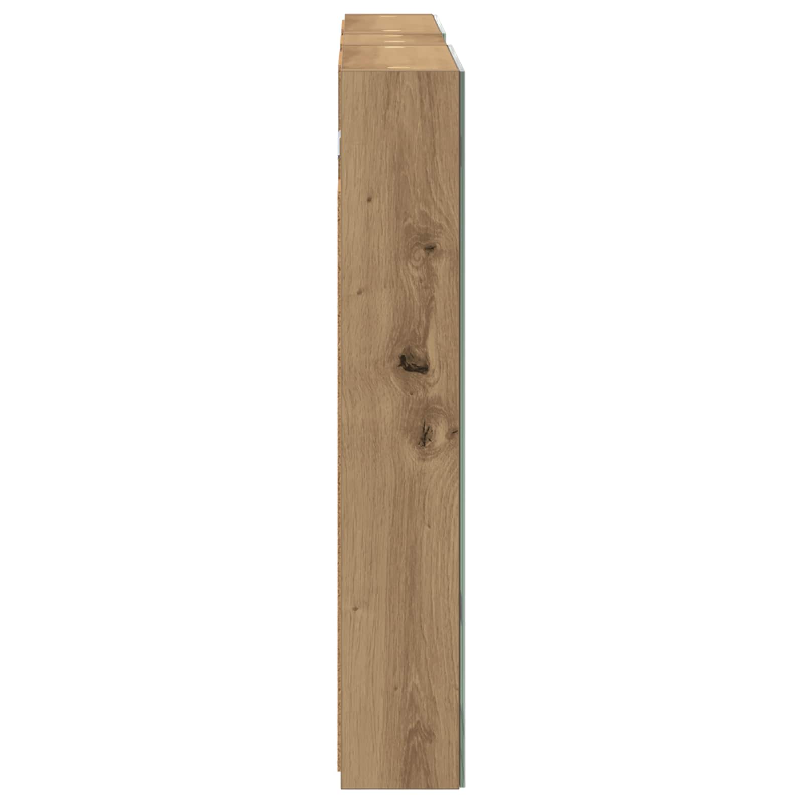 Set di Armadi da Bagno con porta 3 pcs 100 x 10,5 x 60,5 cm | homemem39