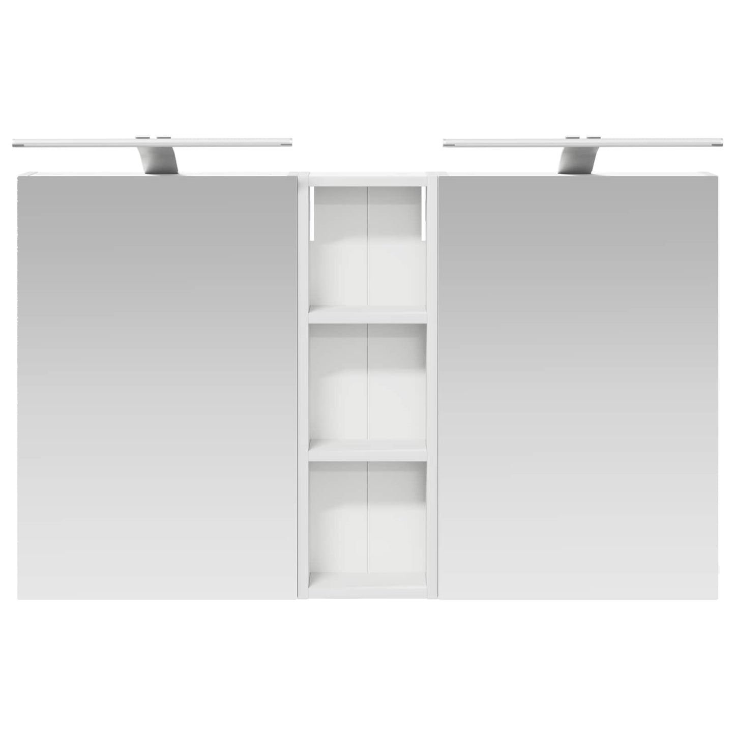 Set di Armadi da Bagno con porta 3 pcs 100 x 10,5 x 60,5 cm