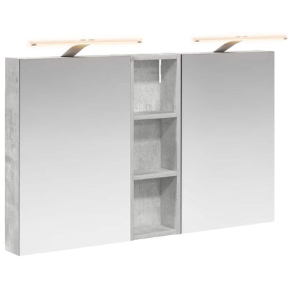 Set di Armadi da Bagno con porta 3 pcs 100 x 10,5 x 60,5 cm