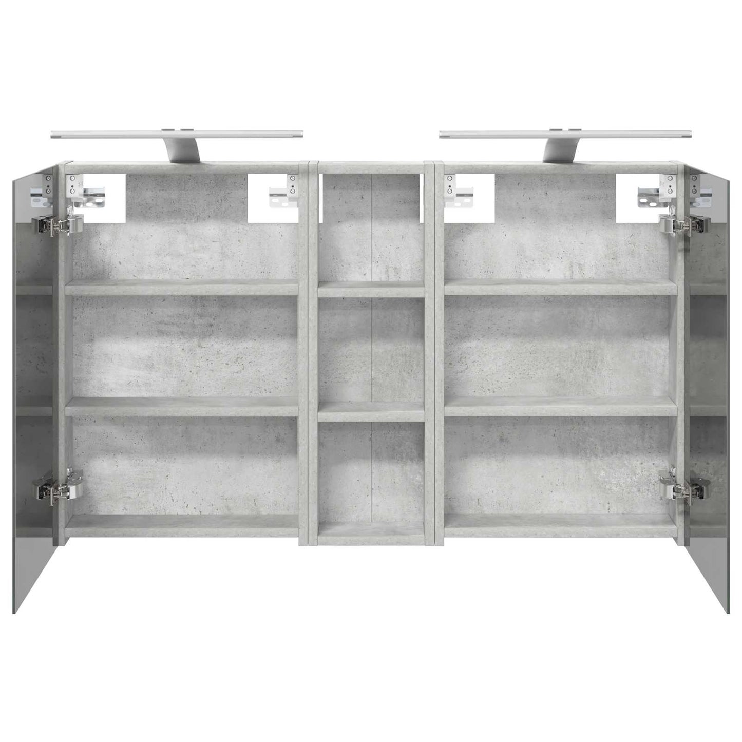 Set di Armadi da Bagno con porta 3 pcs 100 x 10,5 x 60,5 cm