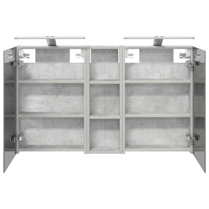 Set di Armadi da Bagno con porta 3 pcs 100 x 10,5 x 60,5 cm