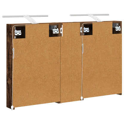 Set di Armadi da Bagno con porta 3 pcs 100 x 10,5 x 60,5 cm | homemem39
