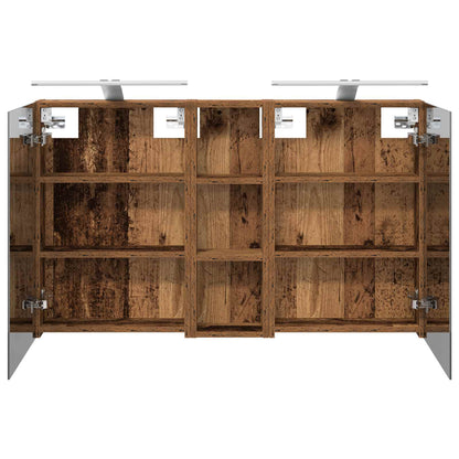 Set di Armadi da Bagno con porta 3 pcs 100 x 10,5 x 60,5 cm | homemem39