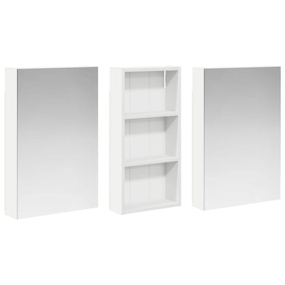 Set di Armadi da Bagno con porta 3 pcs 110 x 10,5 x 60,5 cm | homemem39