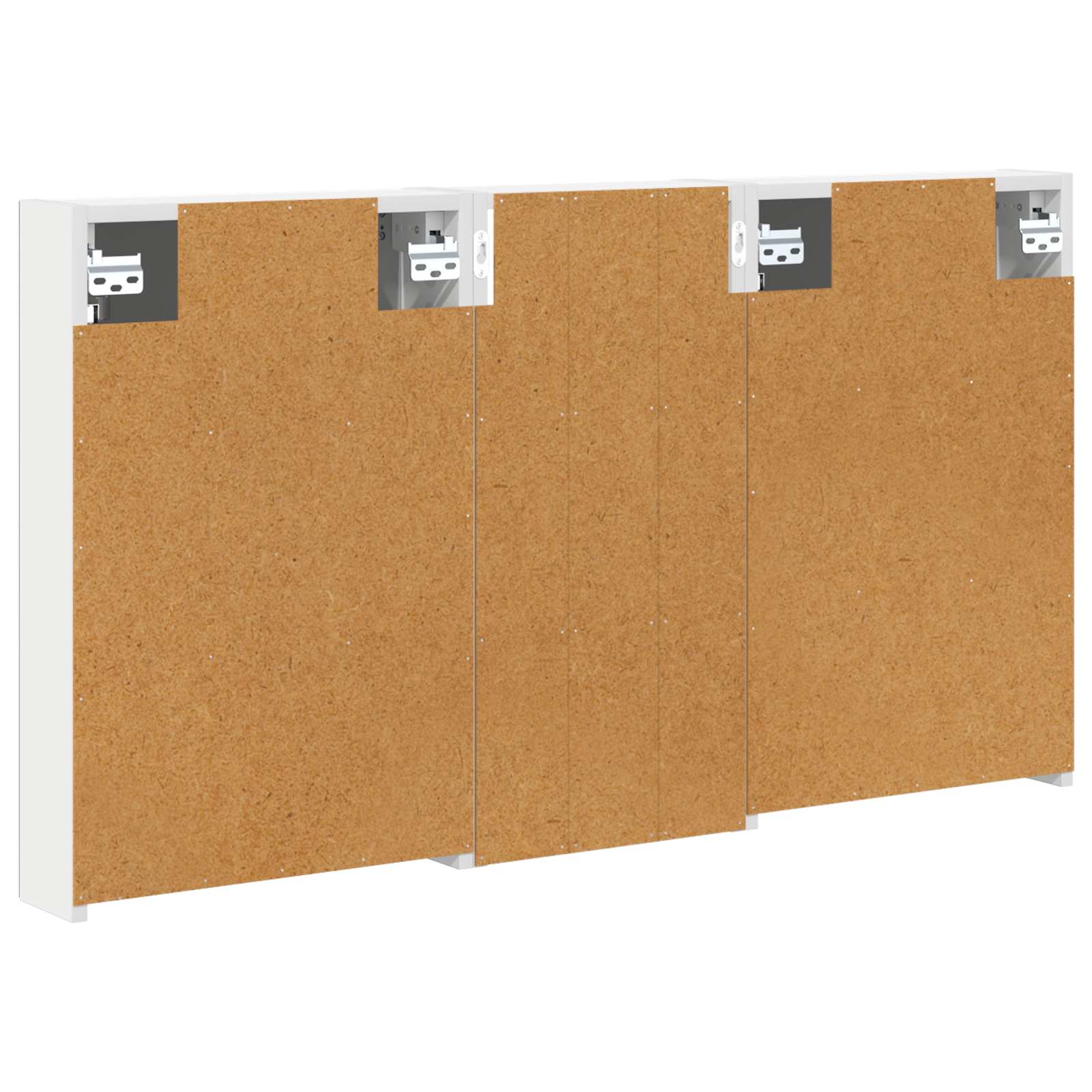 Set di Armadi da Bagno con porta 3 pcs 110 x 10,5 x 60,5 cm | homemem39