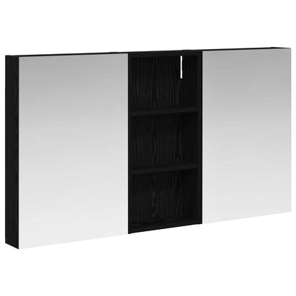 Set di Armadi da Bagno con porta 3 pcs 110 x 10,5 x 60,5 cm | homemem39