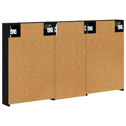 Set di Armadi da Bagno con porta 3 pcs 110 x 10,5 x 60,5 cm