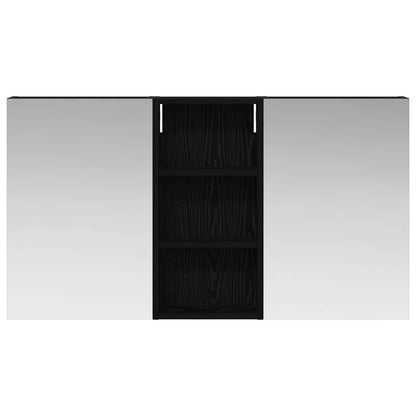Set di Armadi da Bagno con porta 3 pcs 110 x 10,5 x 60,5 cm