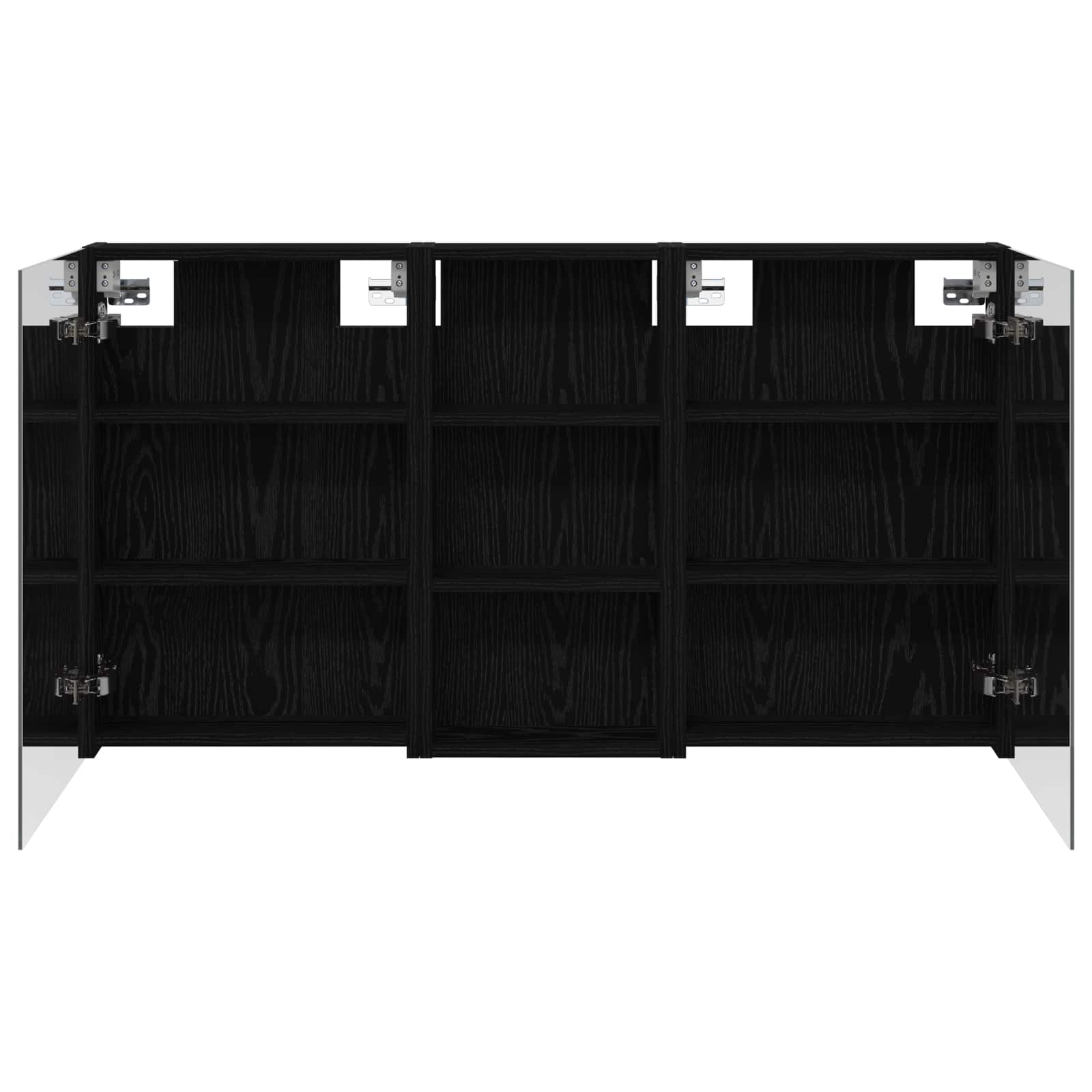 Set di Armadi da Bagno con porta 3 pcs 110 x 10,5 x 60,5 cm | homemem39