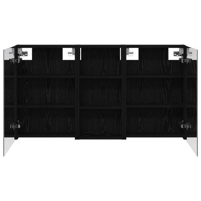 Set di Armadi da Bagno con porta 3 pcs 110 x 10,5 x 60,5 cm | homemem39